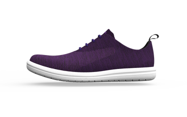 Amethyst on White